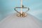 Vintage Glass Hanging Lamp by Kalmar Fazzoletto 9