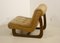 Camel Leather Armchair, 1960s 11