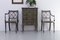 Regency Style Ebonized Cane Armchairs, Set of 2 19