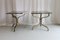 Tables d'Appoint en Marbre et Doré, Italie, 1980s, Set de 2 12