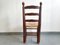 Französischer Stuhl aus Eiche & Stroh im Stil von Charles Dudouyt, 1940er 9