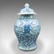 Chinesische Vintage Art Deco Vase mit Balusterdeckel, 1930er 6