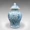 Vintage Art Deco Chinese Baluster Lidded Vase, 1930s 1