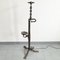 French Brutalist Chain & Arrows Floor Lamp in Iron, 1970s 12