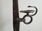 French Brutalist Chain & Arrows Floor Lamp in Iron, 1970s, Image 6