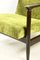 Brown Wood GFM-142 Armchair in Olive Green attributed to Edmund Homa, 1970s 4