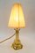 Art Deco Table Lamp Vienna with Fabric Shade, 1920s 5