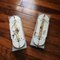 Keria Sconces in Frosted Glass and Metal, 1990s, Set of 2 3