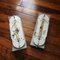 Keria Sconces in Frosted Glass and Metal, 1990s, Set of 2, Image 3