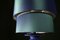 Blaue Church Stehlampen mit Doppelzylindrischem Schirm aus Doupion Seide, 2er Set 2