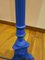 Blue Church Floor Lamps with Double Cylindrical Shade in Doupion Silk, Set of 2 12