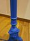 Lampade da terra Church blu con doppio paralume cilindrico in seta Doupion, set di 2, Immagine 12
