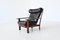 Brazilian Ox Lounge Chairs in Rosewood and Leather, 1960, Set of 2, Image 16