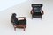 Brazilian Ox Lounge Chairs in Rosewood and Leather, 1960, Set of 2 7