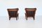 Brazilian Ox Lounge Chairs in Rosewood and Leather, 1960, Set of 2 8