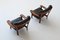 Brazilian Ox Lounge Chairs in Rosewood and Leather, 1960, Set of 2 6