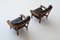 Brazilian Ox Lounge Chairs in Rosewood and Leather, 1960, Set of 2, Image 6