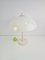 Vintage Space Age Mushroom Table Lamp in White, 1970s, Image 2