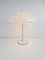 Vintage Space Age Mushroom Table Lamp in White, 1970s 8