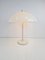 Vintage Space Age Mushroom Table Lamp in White, 1970s, Image 8