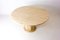 Round Travertine Dining Table, Italy, 1970s, Image 9
