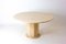 Round Travertine Dining Table, Italy, 1970s, Image 1