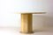 Round Travertine Dining Table, Italy, 1970s 2