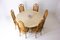 Round Travertine Dining Table, Italy, 1970s 7