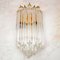 Murano Glass Wall Sconce Lamps attributed to Paulo Venini, 1970s, Set of 2, Image 5