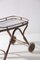 Vintage Italian in Bamboo and Formica Bar Cart, 1950s, Image 10