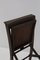 Vintage Italian Ecclesiastical Chairs with Kneeler, 1940s, Set of 4, Image 10