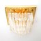Vintage Murano Glass Ceiling Light attributed to Paulo Venini, 1970s, Image 4