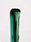 Vintage Vase aus Muranoglas in Grün & Bernsteinfarben, Italien, 1950er 10