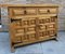 Spanish Catalan Carved Walnut Chest of Drawers, 1940s 2