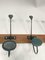 Large Leather Shelled Coat Rack by Jacques Adnet, 1950s, Image 3