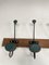 Large Leather Shelled Coat Rack by Jacques Adnet, 1950s, Image 5