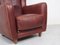 Brown Leather Armchair, 1990s 8