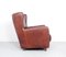 Fauteuil en Cuir Marron, 1990s 5