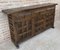 Large 20th Century Catalan Spanish Baroque Carved Walnut Tuscan Credenza or Buffet, 1900s, Image 2