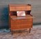 Danish Desktop in Teak with Mirror, 1960s, Image 4