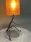 Resin & Metal Table Lamp, 1950s 6