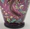 Vintage Bohemian Amethyst Blown Glass Vase with Salamander, 1890s 10