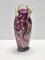 Vintage Bohemian Amethyst Blown Glass Vase with Salamander, 1890s 3