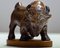 Stoneware-Chamotte Brown Brutalist Bull by Gunnar Nylund for Rörstrand, 1960s, Image 7