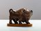Stoneware-Chamotte Brown Brutalist Bull by Gunnar Nylund for Rörstrand, 1960s 2