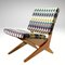 Model Fb18 Scissor Lounge Chair attributed to Jan Van Grunsven for Pastoe, Dutch, 1960s 18