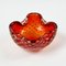 Murano Glass Bowl or Ashtray with Gold Dust & Air Bubbles from Barovier & Toso, Italy, 1960s 5