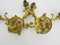 Appliques Murales Style Empire en Bronze, 1950s, Set de 2 10