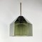 Mid-Century Scandinavian Glass Ceiling Light attributed to Carl Fagerlund for Orrefors, 1960s 3