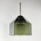 Mid-Century Scandinavian Glass Ceiling Light attributed to Carl Fagerlund for Orrefors, 1960s, Image 3